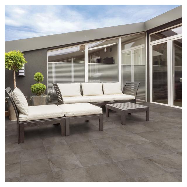 PAVIMENTO ESTERNO GARDENA GRIGIO 33x33x0,75 cm PEI 4 R10 GRES PORCELLANATO | Tecnomat PAVIMENTO ESTERNO GARDENA GRIGIO 33x33x0,75 cm PEI 4 R10 GRES PORCELLANATO | Tecnomat