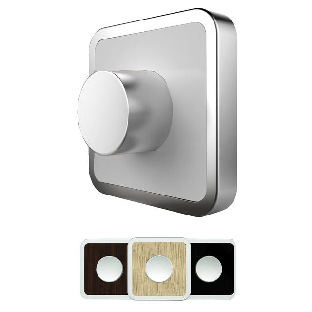 PULSANTE DI RICAMBIO SISTEMI DI SCARICO CASSETTE ALTE COMPATIBILE CATIS PLACCA QUADRA CROMATA | Tecnomat PULSANTE DI RICAMBIO SISTEMI DI SCARICO CASSETTE ALTE COMPATIBILE CATIS PLACCA QUADRA CROMATA - 2 | Tecnomat