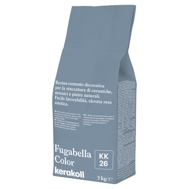 STUCCO FUGABELLA COLOR KERAKOLL KK 26 3kg FUGA 0-20 mm USO INTERNO ED ESTERNO | Tecnomat STUCCO FUGABELLA COLOR KERAKOLL KK 26 3kg FUGA 0-20 mm USO INTERNO ED ESTERNO - 2 | Tecnomat