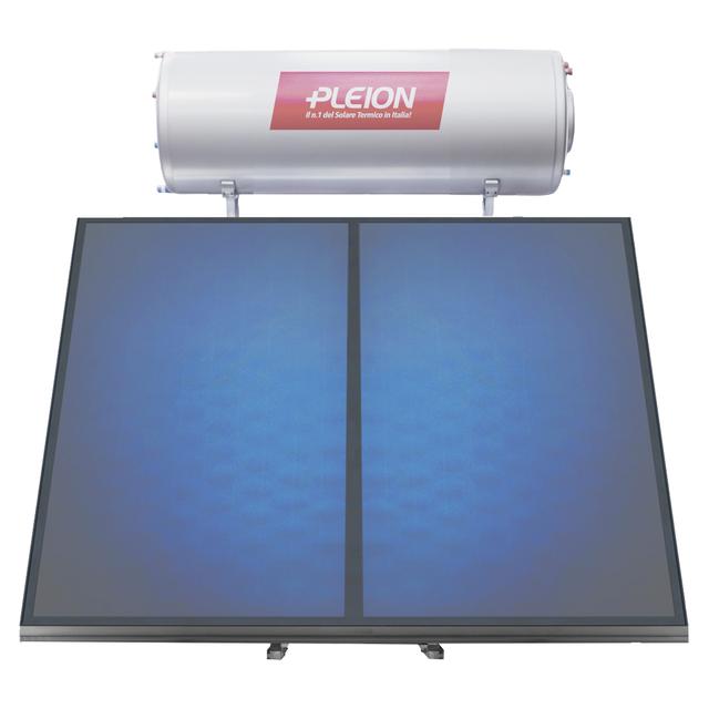 KIT SOLARE CIRCOLAZIONE NATURALE PLEION FREE 300 2 COLLETTORI KSF-S25 TETTO PIANO 18° | Tecnomat KIT SOLARE CIRCOLAZIONE NATURALE PLEION FREE 300 2 COLLETTORI KSF-S25 TETTO PIANO 18° - 2 | Tecnomat