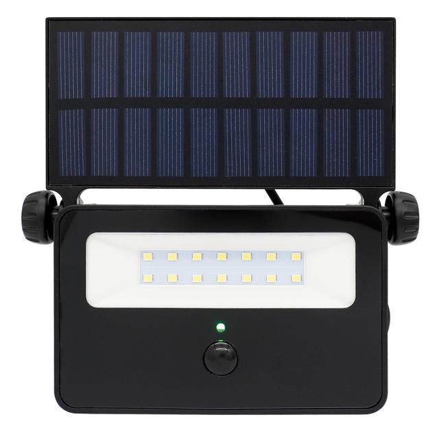 PROIETTORE SOLARE VIVIDA POCKET 16W 1000 lumen 4000K CON PANNELLO SOLARE 147x34x165 mm IP54 | Tecnomat PROIETTORE SOLARE VIVIDA POCKET 16W 1000 lumen 4000K CON PANNELLO SOLARE 147x34x165 mm IP54 - 2 | Tecnomat