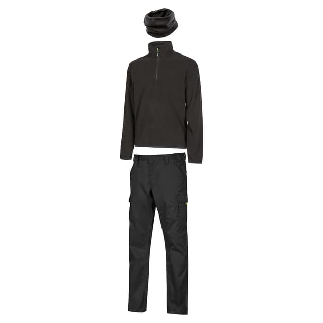 SET PANTALONE KENNETH GRIGIO E PILE SHETLAND NERO U-POWER TAGLIA S CON SCALDACOLLO | Tecnomat SET PANTALONE KENNETH GRIGIO E PILE SHETLAND NERO U-POWER TAGLIA S CON SCALDACOLLO - 2 | Tecnomat