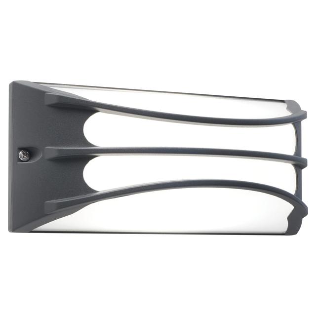 APPLIQUE LED BRA 10W 700 lumen 4000K LUCE BIANCA COLOR ANTRACITE 220x100x103 mm IP54 | Tecnomat APPLIQUE LED BRA 10W 700 lumen 4000K LUCE BIANCA COLOR ANTRACITE 220x100x103 mm IP54 - 2 | Tecnomat