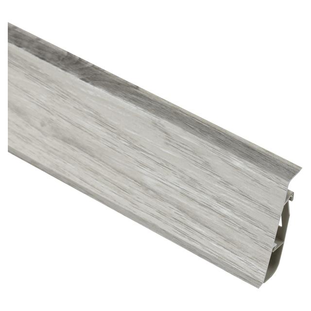 BATTISCOPA PASSA CAVO IN PVC ROVERE GRIGIO L2500xH75mm SP22 mm | Tecnomat BATTISCOPA PASSA CAVO IN PVC ROVERE GRIGIO L2500xH75mm SP22 mm - 2 | Tecnomat