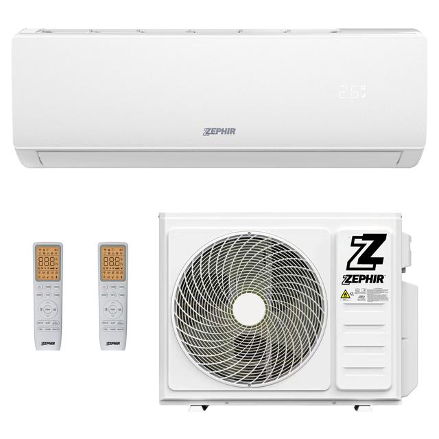 CONDIZIONATORE ZEPHIR MONO 9000 BTU ZPF 9000 WIFI CON 2 TELECOMANDI EER 3,23 COP 3,72 A++/A+ | Tecnomat CONDIZIONATORE ZEPHIR MONO 9000 BTU ZPF 9000 WIFI CON 2 TELECOMANDI EER 3,23 COP 3,72 A++/A+ - 2 | Tecnomat