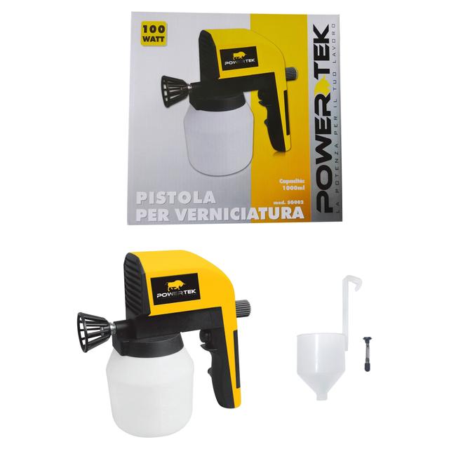PISTOLA A SPRUZZO POWERTEK SERBATOIO 1000 ml | Tecnomat PISTOLA A SPRUZZO POWERTEK SERBATOIO 1000 ml | Tecnomat