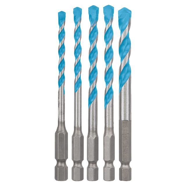 5 PUNTE BOSCH Ø4-5-5,5-6-8 mm ATTACCO ESAGONALE PER MURO LEGNO PVC | Tecnomat 5 PUNTE BOSCH Ø4-5-5,5-6-8 mm ATTACCO ESAGONALE PER MURO LEGNO PVC | Tecnomat