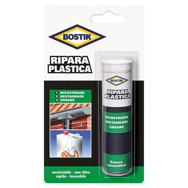 STUCCO EPOSSIDICO BOSTIK RIPARA PLASTICA ADATTO PER RIPARAZIONI SU PLASTICA 56 g | Tecnomat STUCCO EPOSSIDICO BOSTIK RIPARA PLASTICA ADATTO PER RIPARAZIONI SU PLASTICA 56 g | Tecnomat