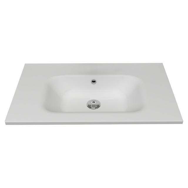 LAVABO INCASSO VENUS FASHION UNA VASCA IN MINERALMARMO BIANCO 81x2x46 cm (LxHxP) | Tecnomat LAVABO INCASSO VENUS FASHION UNA VASCA IN MINERALMARMO BIANCO 81x2x46 cm (LxHxP) | Tecnomat