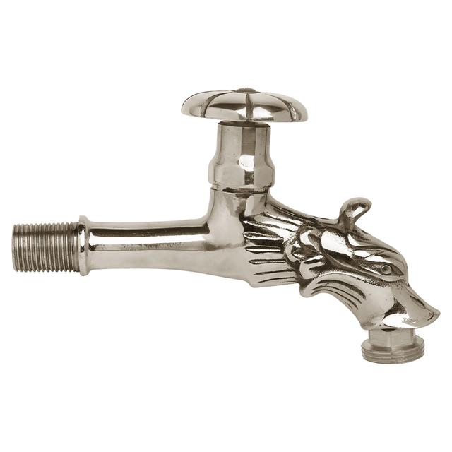 RUBINETTO TESTA DI LEONE CROMATO CON MANIGLIA TONDA | Tecnomat RUBINETTO TESTA DI LEONE CROMATO CON MANIGLIA TONDA - 2 | Tecnomat