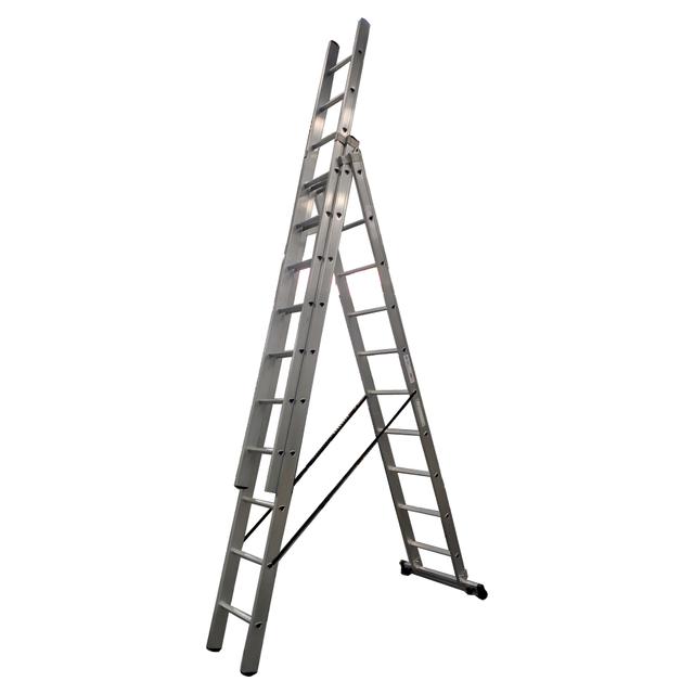 SCALA ALLUMINIO TRIA STP 3x10 GRADINI h 3,15 m CHIUSA h MAX 7,70m PORTATA 150 kg | Tecnomat SCALA ALLUMINIO TRIA STP 3x10 GRADINI h 3,15 m CHIUSA h MAX 7,70m PORTATA 150 kg | Tecnomat