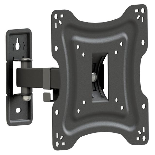 SUPPORTO A MURO INCLINABILE A 2 SNODI PER TV LCD/LED DA 17" A 42" VESA 200x200 mm NERO | Tecnomat SUPPORTO A MURO INCLINABILE A 2 SNODI PER TV LCD/LED DA 17" A 42" VESA 200x200 mm NERO | Tecnomat