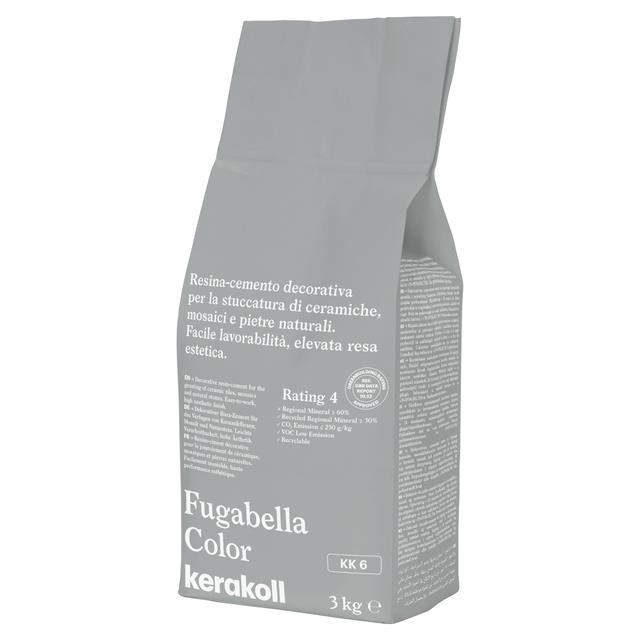 STUCCO FUGABELLA COLOR KERAKOLL KK 6 3kg FUGA 0-20 mm USO INTERNO ED ESTERNO | Tecnomat STUCCO FUGABELLA COLOR KERAKOLL KK 6 3kg FUGA 0-20 mm USO INTERNO ED ESTERNO | Tecnomat