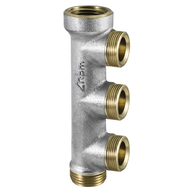 COLLETTORE LINEARE RBM MONOBLOCK 360500 3 VIE PASSO RBM W24,5 X 19 3/4'' MF INTERASSE 37 mm | Tecnomat COLLETTORE LINEARE RBM MONOBLOCK 360500 3 VIE PASSO RBM W24,5 X 19 3/4'' MF INTERASSE 37 mm | Tecnomat