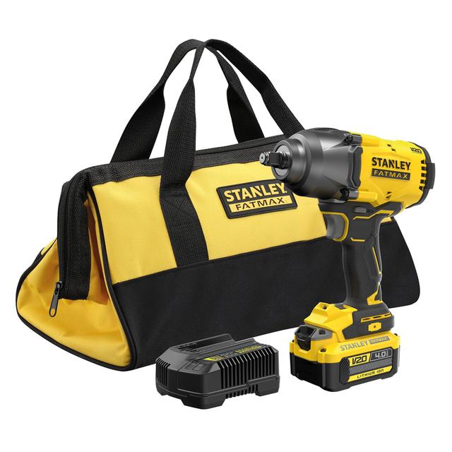 TRAPANO AVVITATORE IMPULSI FATMAX 18 V SFMCF940M1-QW 1/2" 949 Nm BRUSHLESS BATTERIA 4 Ah | Tecnomat TRAPANO AVVITATORE IMPULSI FATMAX 18 V SFMCF940M1-QW 1/2" 949 Nm BRUSHLESS BATTERIA 4 Ah | Tecnomat