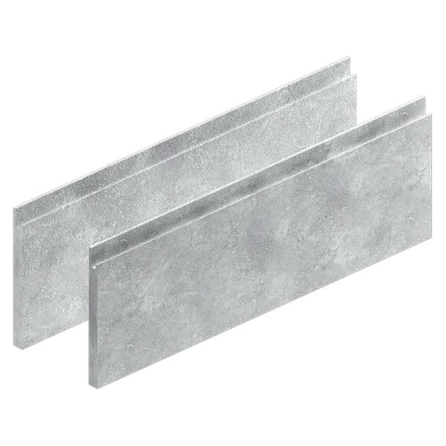 COPPIA DI FRONTALI MODUL IN LEGNO CLOUDY CON GOLA A J 80x27,3 cm (LxH) | Tecnomat COPPIA DI FRONTALI MODUL IN LEGNO CLOUDY CON GOLA A J 80x27,3 cm (LxH) - 2 | Tecnomat