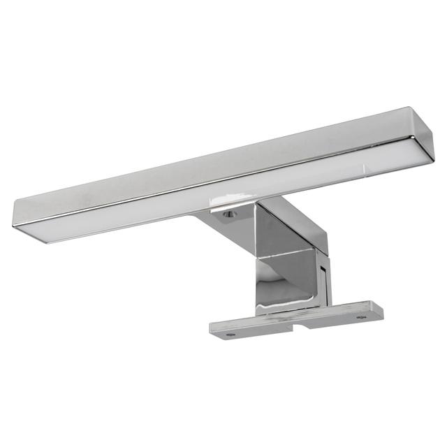 LAMPADA IP44 LED 3,5W SQUADRATA IN ABS FINITURA CROMO L 20 cm 6000K PER SPECCHI | Tecnomat LAMPADA IP44 LED 3,5W SQUADRATA IN ABS FINITURA CROMO L 20 cm 6000K PER SPECCHI - 2 | Tecnomat