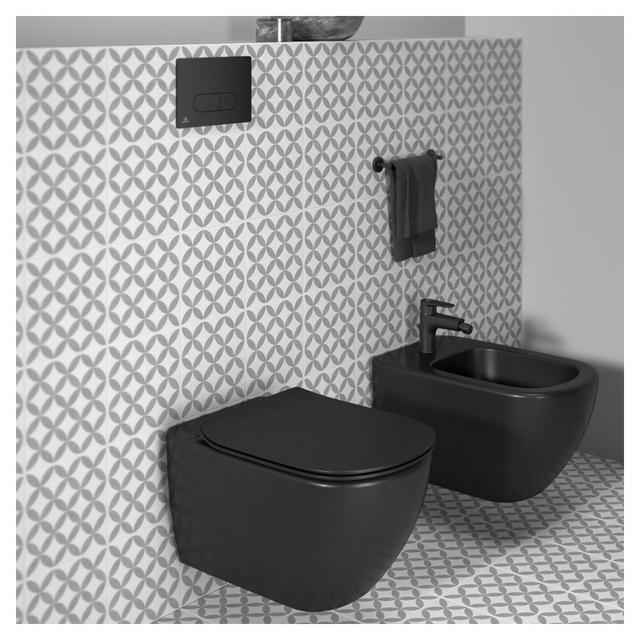 PLACCA WC IDEAL STANDARD OLEAS M1 DOPPIO FLUSSO PER CASSETTA PROSYS NERA | Tecnomat PLACCA WC IDEAL STANDARD OLEAS M1 DOPPIO FLUSSO PER CASSETTA PROSYS NERA | Tecnomat