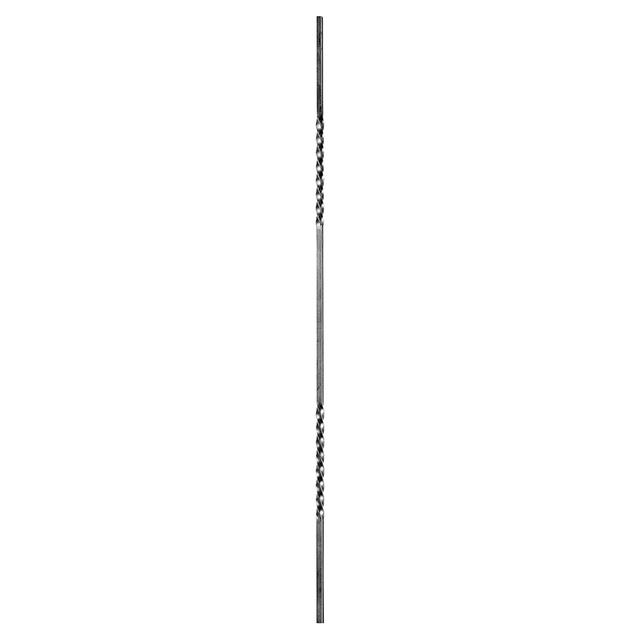 PALETTO QUADRO DOPPIO ATTORCIGLIATO 12x12x1000 mm PER SCALE E RECINZIONI | Tecnomat PALETTO QUADRO DOPPIO ATTORCIGLIATO 12x12x1000 mm PER SCALE E RECINZIONI - 2 | Tecnomat