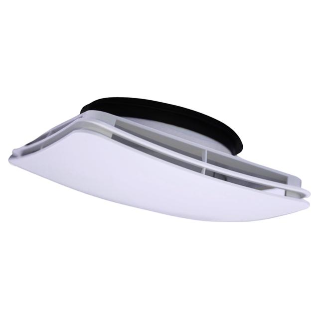 VALVOLA ARIA AUREA QUADRA Ø125 mm BIANCA DIFFUSIONE ARIA LATERALE | Tecnomat VALVOLA ARIA AUREA QUADRA Ø125 mm BIANCA DIFFUSIONE ARIA LATERALE - 2 | Tecnomat