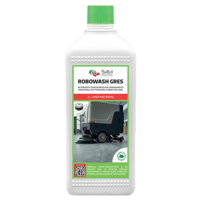 DETERGENTE CONCENTRATO LAVAPAVIMENTI INDUSTRIALI E ROBOT ROBOWASH GRES 1l | Tecnomat DETERGENTE CONCENTRATO LAVAPAVIMENTI INDUSTRIALI E ROBOT ROBOWASH GRES 1l - 2 | Tecnomat