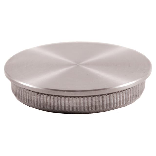 TERMINALE PIANO INOX AISI 316 SATINATO PER TUBO Ø 42,4 mm CON ZIGRINATURA | Tecnomat TERMINALE PIANO INOX AISI 316 SATINATO PER TUBO Ø 42,4 mm CON ZIGRINATURA | Tecnomat