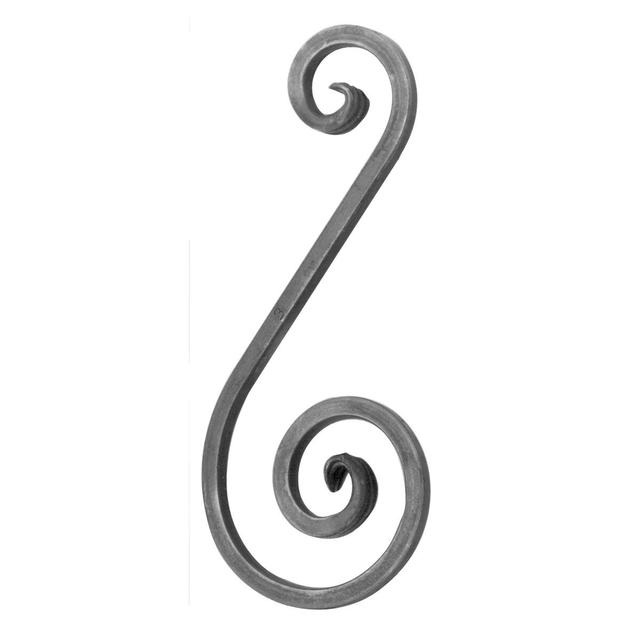 RICCIO A S FERRO 270x120 mm SEZIONE 10x10 mm PER ORNAMENTI | Tecnomat RICCIO A S FERRO 270x120 mm SEZIONE 10x10 mm PER ORNAMENTI | Tecnomat