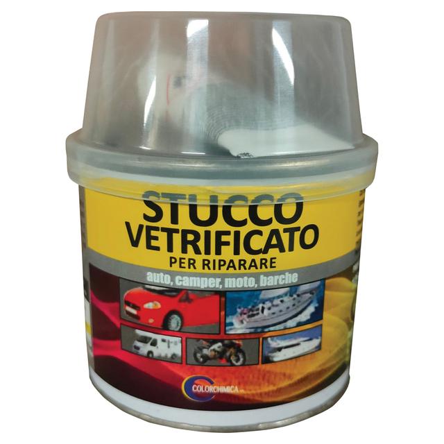 STUCCO VETRIFICATO COLORCHIMICA 125 ml PER AUTO CAMPER E BARCHE CON CATALIZZATORE | Tecnomat STUCCO VETRIFICATO COLORCHIMICA 125 ml PER AUTO CAMPER E BARCHE CON CATALIZZATORE - 2 | Tecnomat