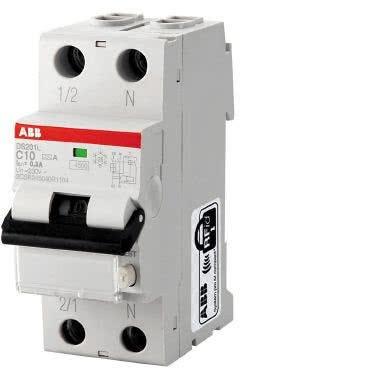 INTERRUTTORE MAGNETOTERMICO ABB DIFFERENZIALE 4,5kA 1P+N AC 20A 2 MODULI 30mA CLASSE A | Tecnomat INTERRUTTORE MAGNETOTERMICO ABB DIFFERENZIALE 4,5kA 1P+N AC 20A 2 MODULI 30mA CLASSE A - 2 | Tecnomat