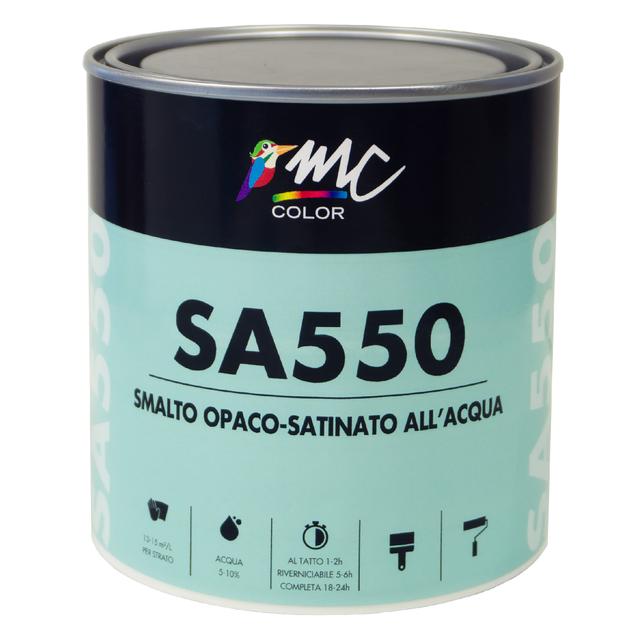 SMALTO ACQUA OPACO SATINATO MCCOLOR NOCE SA550 0,75 l 13-15 m² CON 1 l | Tecnomat SMALTO ACQUA OPACO SATINATO MCCOLOR NOCE SA550 0,75 l 13-15 m² CON 1 l - 2 | Tecnomat