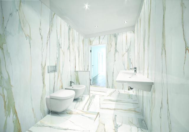 PAVIMENTO INTERNO CALACATTA GOLD 120x120x0,9 cm GRES PORCELLANATO | Tecnomat  PAVIMENTO INTERNO CALACATTA GOLD 120x120x0,9 cm GRES PORCELLANATO | Tecnomat