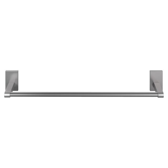 BARRA PORTASALVIETTE SERIE MAGIC ACCIAIO SPAZZOLATO FISSAGGIO MURO CON VITE E BIADESIVO 45 cm | Tecnomat BARRA PORTASALVIETTE SERIE MAGIC ACCIAIO SPAZZOLATO FISSAGGIO MURO CON VITE E BIADESIVO 45 cm - 2 | Tecnomat