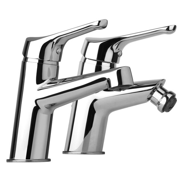 KIT MISCELATORI LAVABO E BIDET PAINI K2 CROMO CARTUCCIA Ø 35 mm | Tecnomat KIT MISCELATORI LAVABO E BIDET PAINI K2 CROMO CARTUCCIA Ø 35 mm | Tecnomat