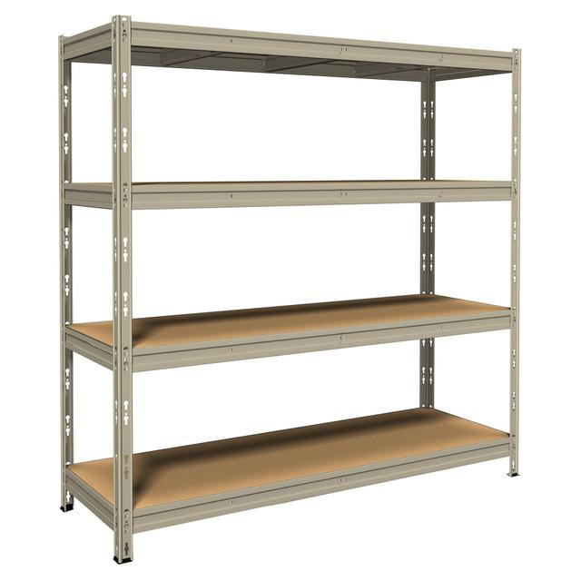 SCAFFALE LEGNO/METALLO 4 RIPIANI 250kg GRIGIO VERNICIATO INCASTRO 150x180x60 cm (LxHxP) | Tecnomat SCAFFALE LEGNO/METALLO 4 RIPIANI 250kg GRIGIO VERNICIATO INCASTRO 150x180x60 cm (LxHxP) | Tecnomat
