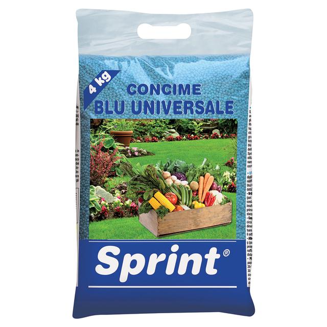CONCIME UNIVERSALE GRANULARE SPRINT BLU PRONTO EFFETTO NPK 12.12.17 +S 4kg | Tecnomat CONCIME UNIVERSALE GRANULARE SPRINT BLU PRONTO EFFETTO NPK 12.12.17 +S 4kg | Tecnomat
