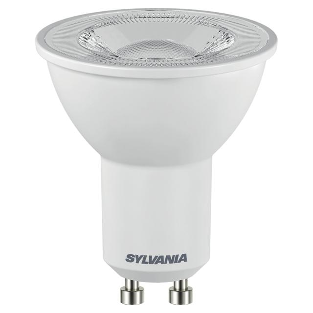 LAMPADINA SYLVANIA LED GU10 7W=85W 610 lumen 3000K LUCE CALDA DIMENSIONE Ø 50x54 mm | Tecnomat LAMPADINA SYLVANIA LED GU10 7W=85W 610 lumen 3000K LUCE CALDA DIMENSIONE Ø 50x54 mm | Tecnomat
