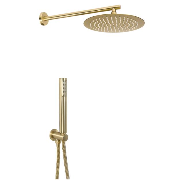 KIT DOCCIA ACQUAPRO SINDIA ORO BRACCIO KIT DOCCIA ACQUAPRO SINDIA Ø 250 mm E DOCCETTA 1 GETTO | Tecnomat KIT DOCCIA ACQUAPRO SINDIA ORO BRACCIO KIT DOCCIA ACQUAPRO SINDIA Ø 250 mm E DOCCETTA 1 GETTO | Tecnomat