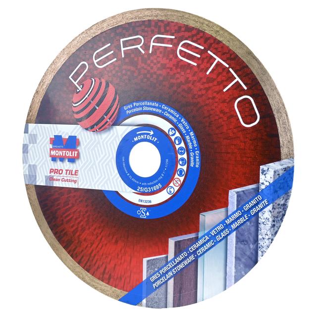 DISCO DIAMANTATO MONTOLIT PERFETTO Ø300 CORONA CONTINUA PER GRES PER TAGLIAPISTRELLE | Tecnomat DISCO DIAMANTATO MONTOLIT PERFETTO Ø300 CORONA CONTINUA PER GRES PER TAGLIAPISTRELLE - 2 | Tecnomat
