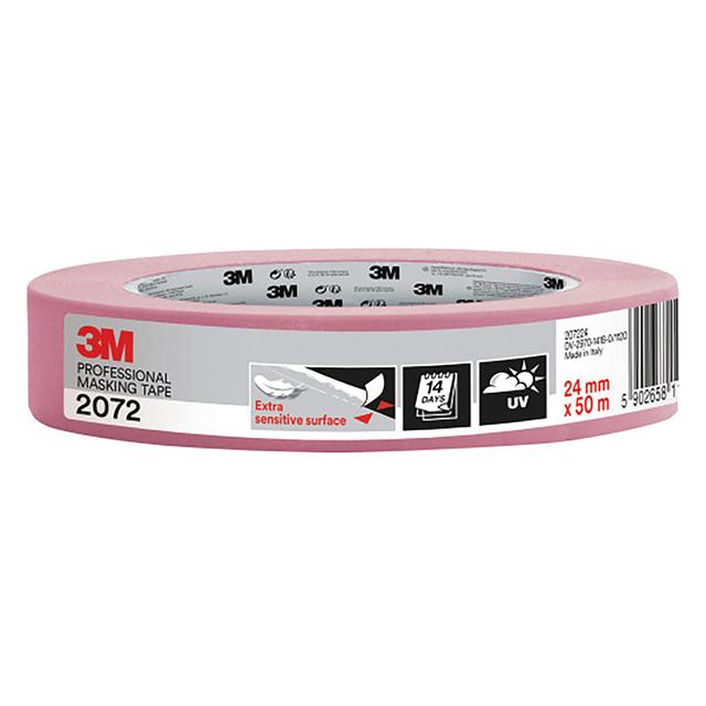NASTRO MASCHERATURA 3M 2072 24 mm x 50 ROSA PER INTERNI SUPERFICI EXTRA DELICATE | Tecnomat NASTRO MASCHERATURA 3M 2072 24 mm x 50 ROSA PER INTERNI SUPERFICI EXTRA DELICATE | Tecnomat