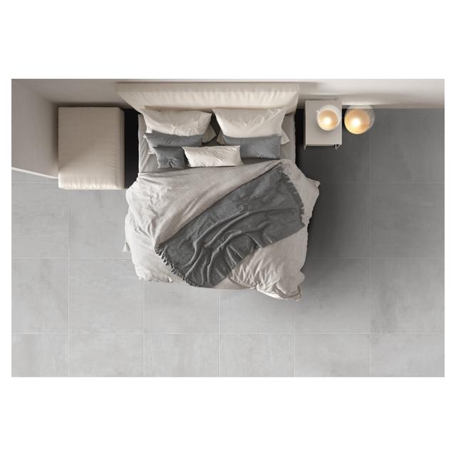 PAVIMENTO INTERNO BETON SILVER 60x60x0,9 cm PEI 3 R9 GRES PORCELLANATO | Tecnomat PAVIMENTO INTERNO BETON SILVER 60x60x0,9 cm PEI 3 R9 GRES PORCELLANATO - 2 | Tecnomat