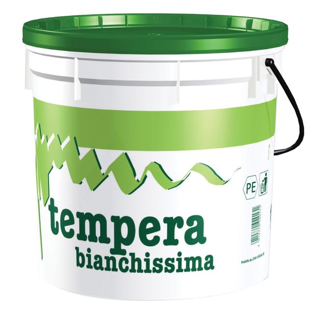 TEMPERA BIANCHISSIMA CIPIR 4 l IDEALE PER BOX E CANTINE 3-4 m² CON 1 l A 2 MANI | Tecnomat TEMPERA BIANCHISSIMA CIPIR 4 l IDEALE PER BOX E CANTINE 3-4 m² CON 1 l A 2 MANI | Tecnomat