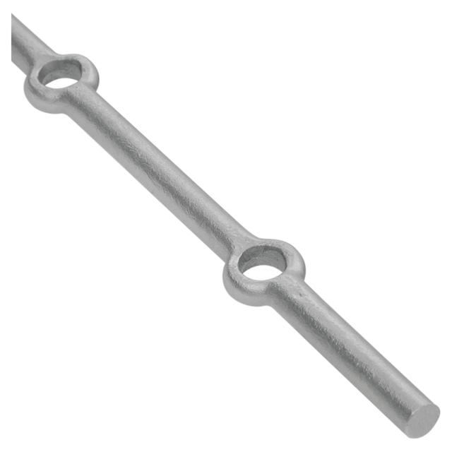 BARRA FERRO ZINCATO FORATA FORO TONDO 14x14x2000 mm PER FINESTRE E RECINZIONI | Tecnomat BARRA FERRO ZINCATO FORATA FORO TONDO 14x14x2000 mm PER FINESTRE E RECINZIONI - 2 | Tecnomat