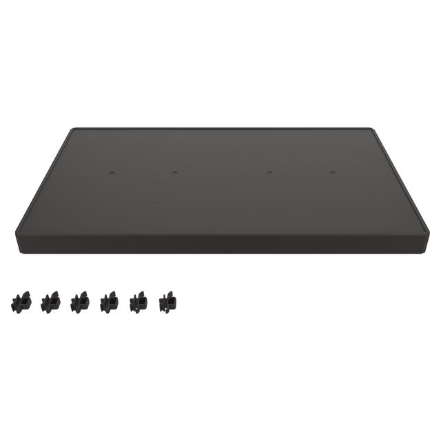 RIPIANO TERRY PER ARMADI IN RESINA COLORE NERO 33,9x62,9x3,8 cm (LxHxP) | Tecnomat RIPIANO TERRY PER ARMADI IN RESINA COLORE NERO 33,9x62,9x3,8 cm (LxHxP) | Tecnomat