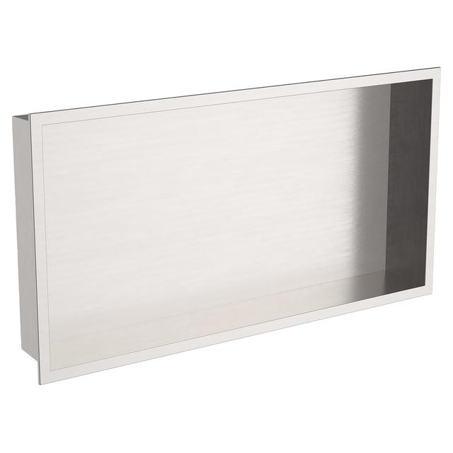 NICCHIA DA INCASSO PER DOCCIA 60x30 cm ACCIAIO SPAZZOLATO IN ACCIAIO INOX AISI 304 | Tecnomat NICCHIA DA INCASSO PER DOCCIA 60x30 cm ACCIAIO SPAZZOLATO IN ACCIAIO INOX AISI 304 - 2 | Tecnomat