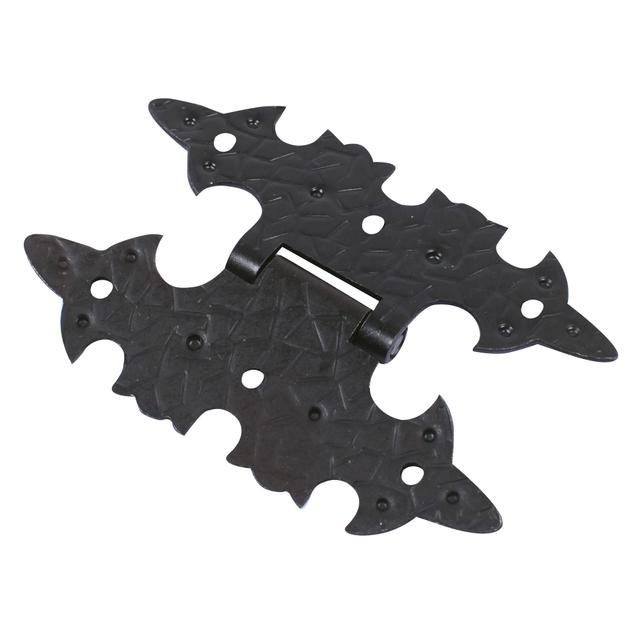 CERNIERE PIANE STILE BAROCCO 100x70 mm ACCIAIO NERO 2 PEZZI | Tecnomat CERNIERE PIANE STILE BAROCCO 100x70 mm ACCIAIO NERO 2 PEZZI - 2 | Tecnomat