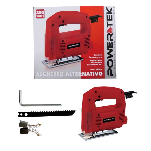 SEGHETTO ALTERNATIVO POWERTEK 350 W 3000 giri/min PESO 1,35 kg | Tecnomat SEGHETTO ALTERNATIVO POWERTEK 350 W 3000 giri/min PESO 1,35 kg | Tecnomat