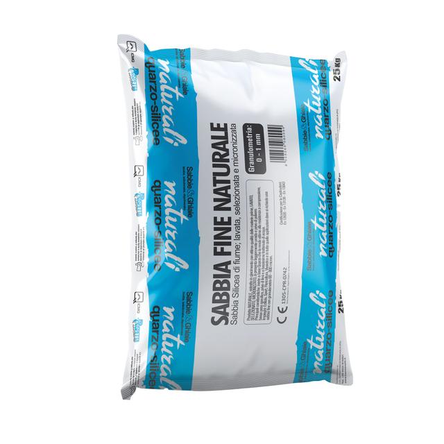 SABBIA FINE DEL PO LAVATA 0/1 25 kg | Tecnomat SABBIA FINE DEL PO LAVATA 0/1 25 kg | Tecnomat