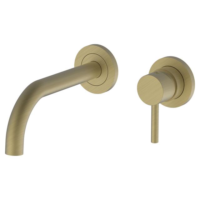 MISCELATORE LAVABO A PARETE TEOREMA KEO SOFT GOLD CARTUCCIA Ø 25 mm | Tecnomat MISCELATORE LAVABO A PARETE TEOREMA KEO SOFT GOLD CARTUCCIA Ø 25 mm | Tecnomat