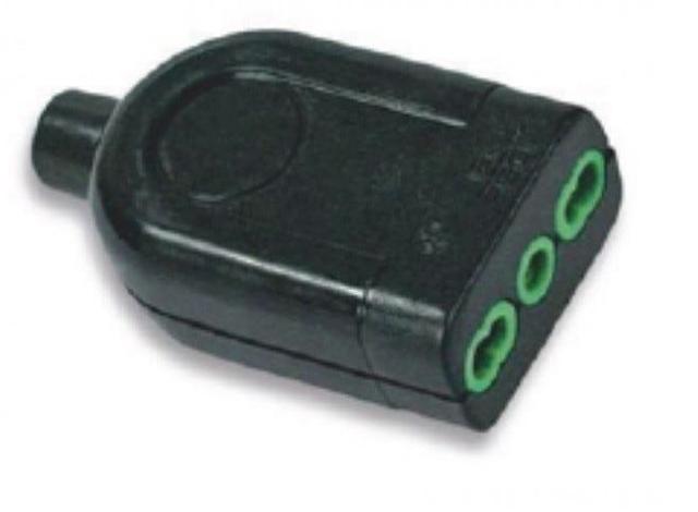 PRESA DRITTA 2P+T 10A COLORE NERO 240V | Tecnomat PRESA DRITTA 2P+T 10A COLORE NERO 240V | Tecnomat
