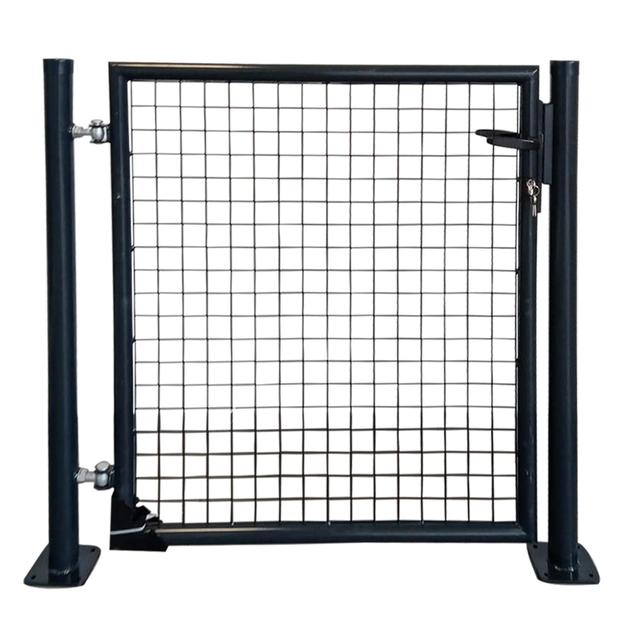 CANCELLO PEDONALE ELETTROSALDATO A TASSELLARE ANTRACITE 100x100 cm | Tecnomat CANCELLO PEDONALE ELETTROSALDATO A TASSELLARE ANTRACITE 100x100 cm - 2 | Tecnomat